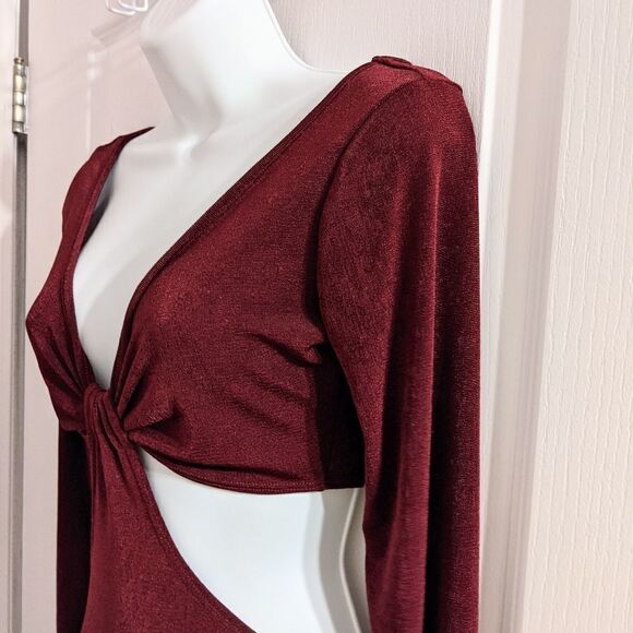 ANTHROPOLOGY SEE YOU MONDAY cut out dress Medium NEW @Y - Picture 8 of 10